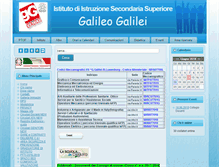 Tablet Screenshot of galileimilano.it